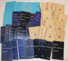 Various journals of the Royal Institute of Cornwall,