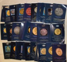 Twenty-five various DNW coin catalogues