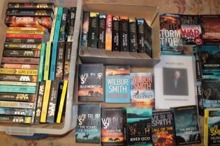 Wilbur Smith - A set of 54 various volumes with research