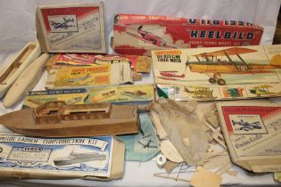 Various model kits,