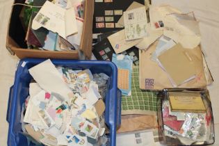 A large selection of various World stamps in packets, albums, album pages, loose etc.