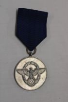 A Second War German Luftschutz Eight Year Service medal