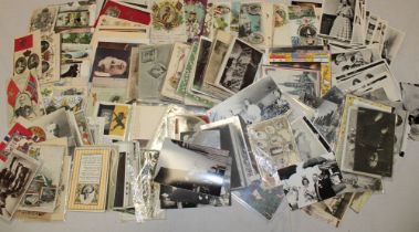 A large selection of mixed Royalty related postcards, Foreign Royalty, commemorative and others,