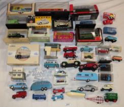 Various mint and boxed diecast vehicles and other vehicles including Vanguards Oxford diecast