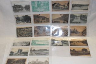 Twenty-one various Great Western Railway postcards of scenic views ex The Goods Depot Bristol