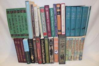 Thirty-eight various Folio Society volumes including boxed examples
