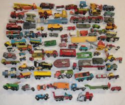 A large selection of various diecast commercial vehicles and other vehicles etc.