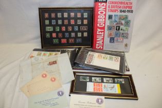 Various packets and envelopes of mixed World stamps, World postal covers,