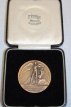 A Royal Air Force bronze athletics and cross country medallion,