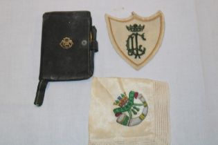 An unusual DCLI embroidered cloth sports badge,