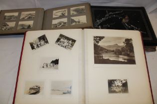 A bound album of photographs circa 1915 - Aberdeen,