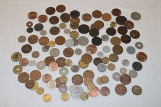 Various GB and Foreign coins including some early examples, silver etc.