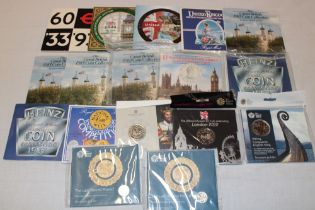 Various GB mint coin sets including 1983, 1999, 1982 and others etc.