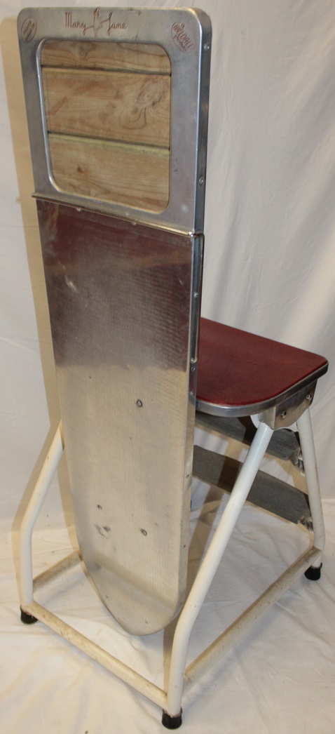 A 1950's/60's Mary Jane combination folding ironing board/step-stool by Weldall Products - Image 2 of 3