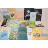 Various Cornish poetry and prose related volumes including Betjeman Summoned by Bells, C Causley,