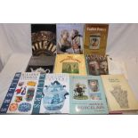 Various antique related books including The British Tea Pot, Tyneside Pottery, English Porcelain,