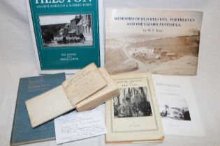 Various Helston related volumes including The Book of Helston - Ancient Borough and Market Town;