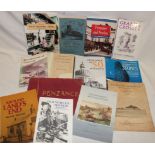 Various West Cornwall related volumes including Penzance in a series of photographic views,