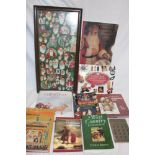 Various Christmas related volumes including The Old Cornwall Christmas Anthology,