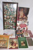 Various Christmas related volumes including The Old Cornwall Christmas Anthology,