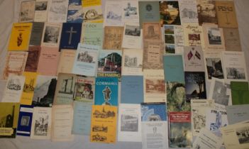 A large selection of Cornish pamphlets and booklets including Cornish Folklore,