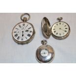 A George III silver cased pocket watch by Litherland of Liverpool in silver case,