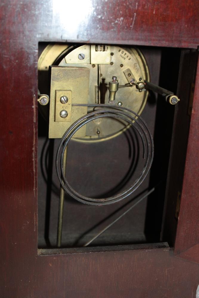 A good quality brass mounted mahogany arched mantel clock by Maple and Co. - Image 2 of 2