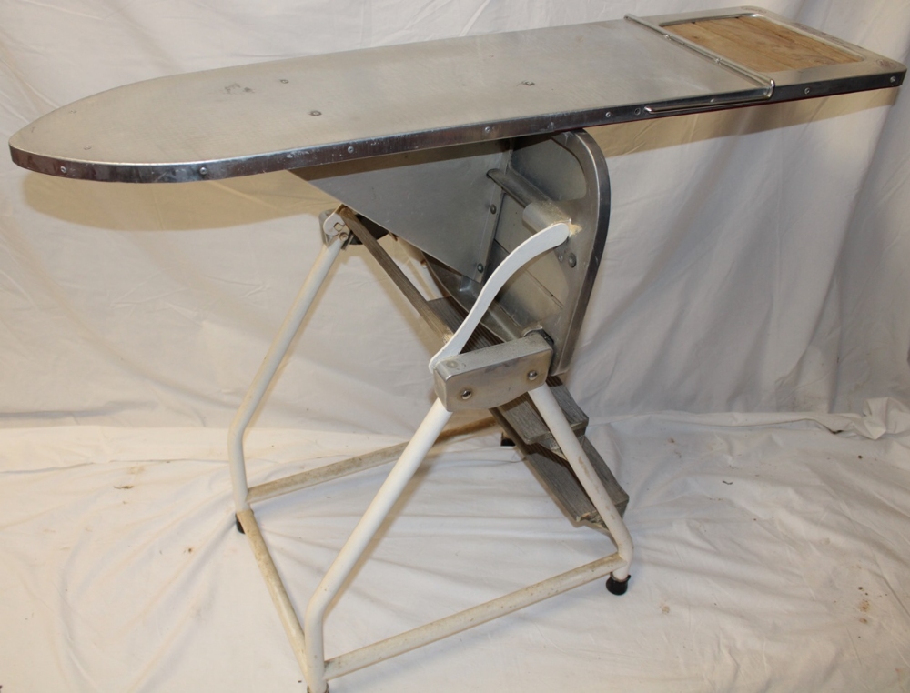 A 1950's/60's Mary Jane combination folding ironing board/step-stool by Weldall Products - Image 3 of 3