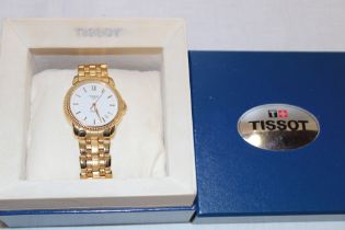 A gentleman's wristwatch by Tissot "Ballade" in original box