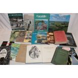 Various Cornish related volumes including Cornish Landscapes, Cornish Yarns, Festivals of Cornwall,