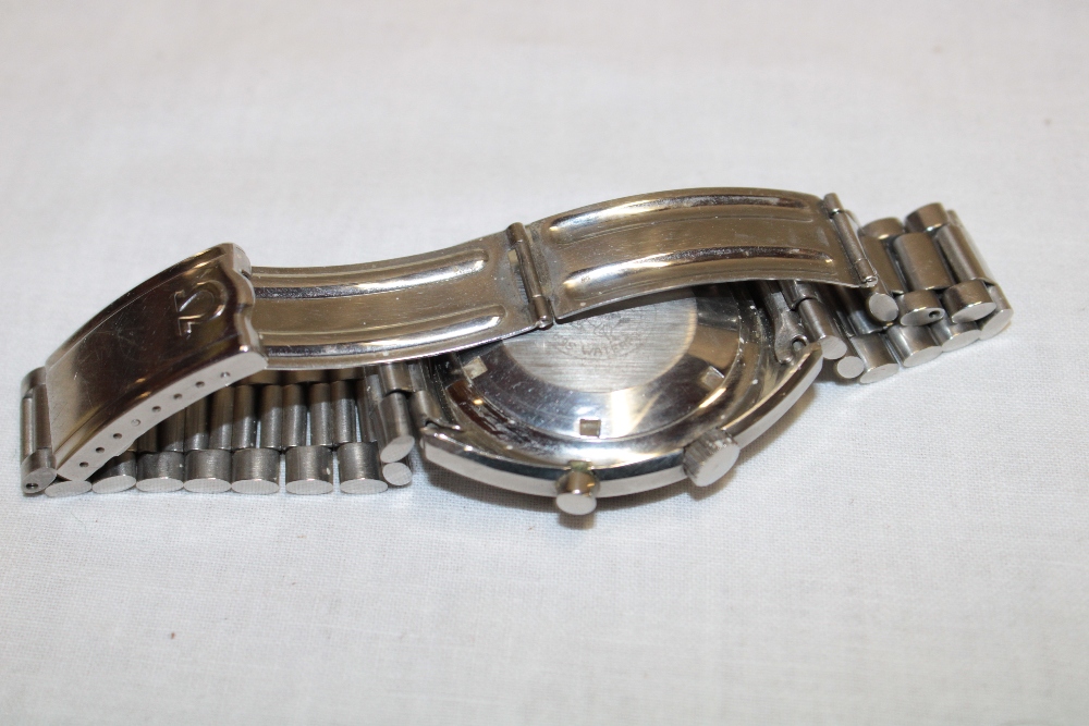 An Omega Chronostop Seamaster gentleman's wristwatch in stainless steel case and mounts together - Image 3 of 3