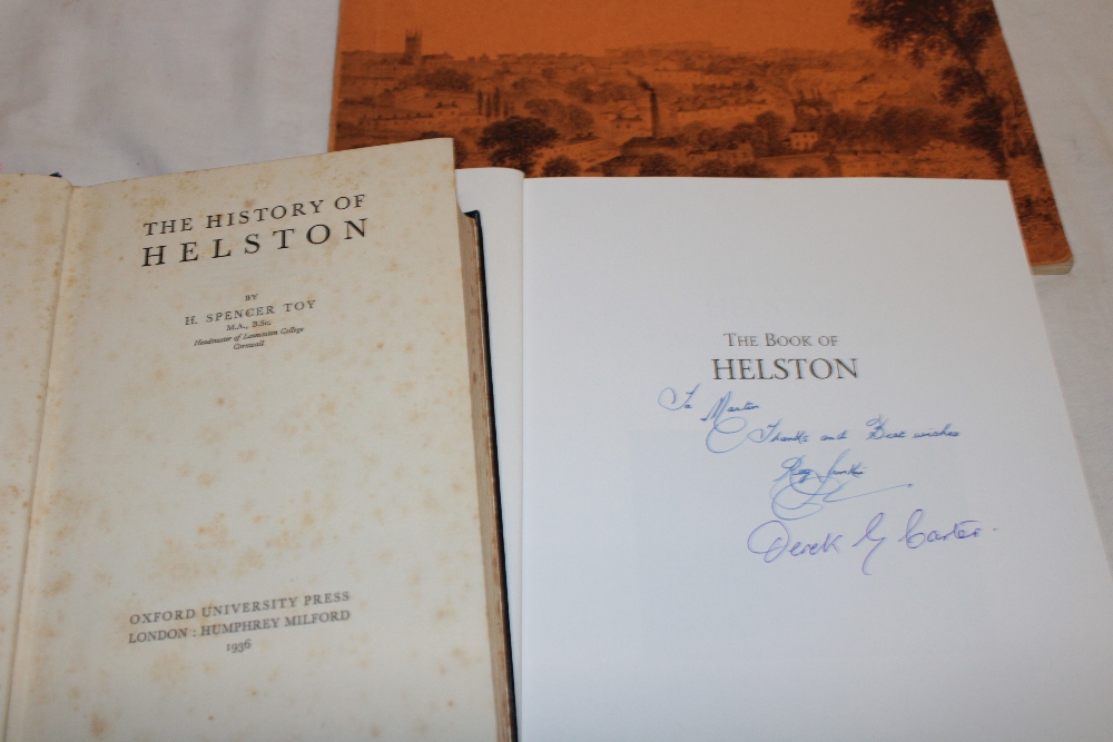 Toy (H. Spencer) The History of Helston 1936; Jenkin (R.) Carter (D. - Image 2 of 2