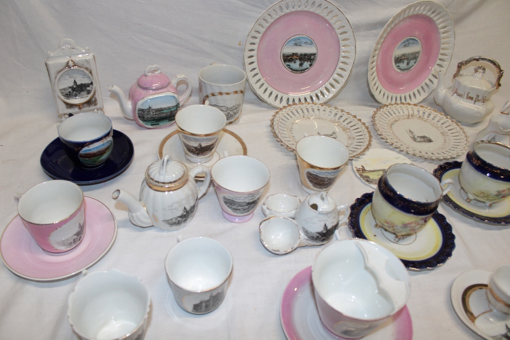 A large selection of Porthleven souvenir china and decorative china including cups and saucers, - Image 3 of 3