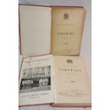 Two Kelly's Directories of Cornwall - 1906 and 1919