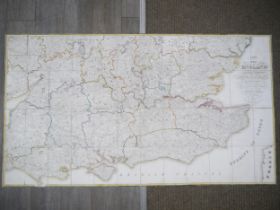 (Map.) M. Phillips: '2nd Edition of the Grand Southern Tour of England, including a Principal Part
