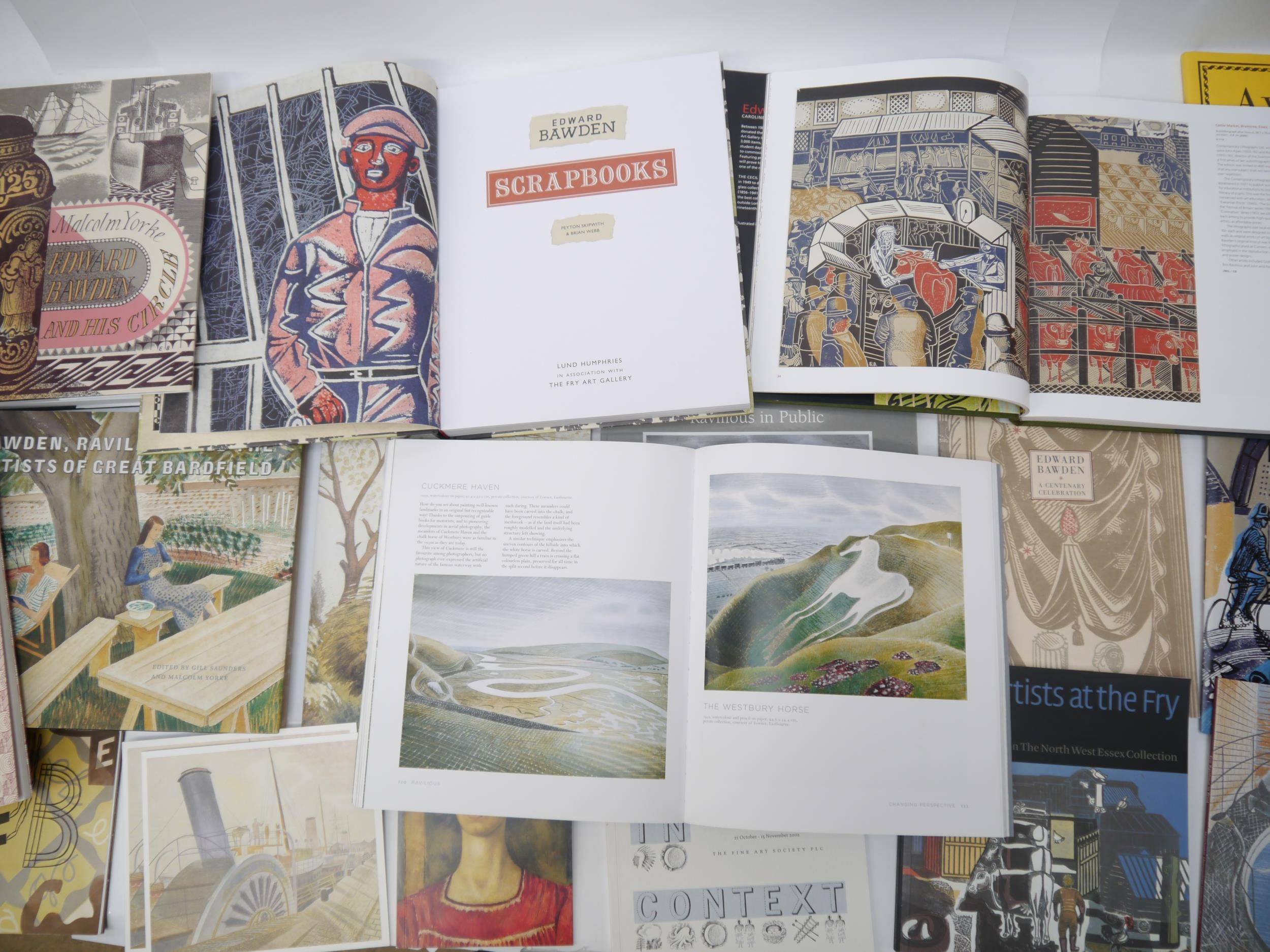 Edward Bawden and Eric Ravilious, sixteen books and catalogues relating to Bawden/Ravilious and - Image 2 of 2
