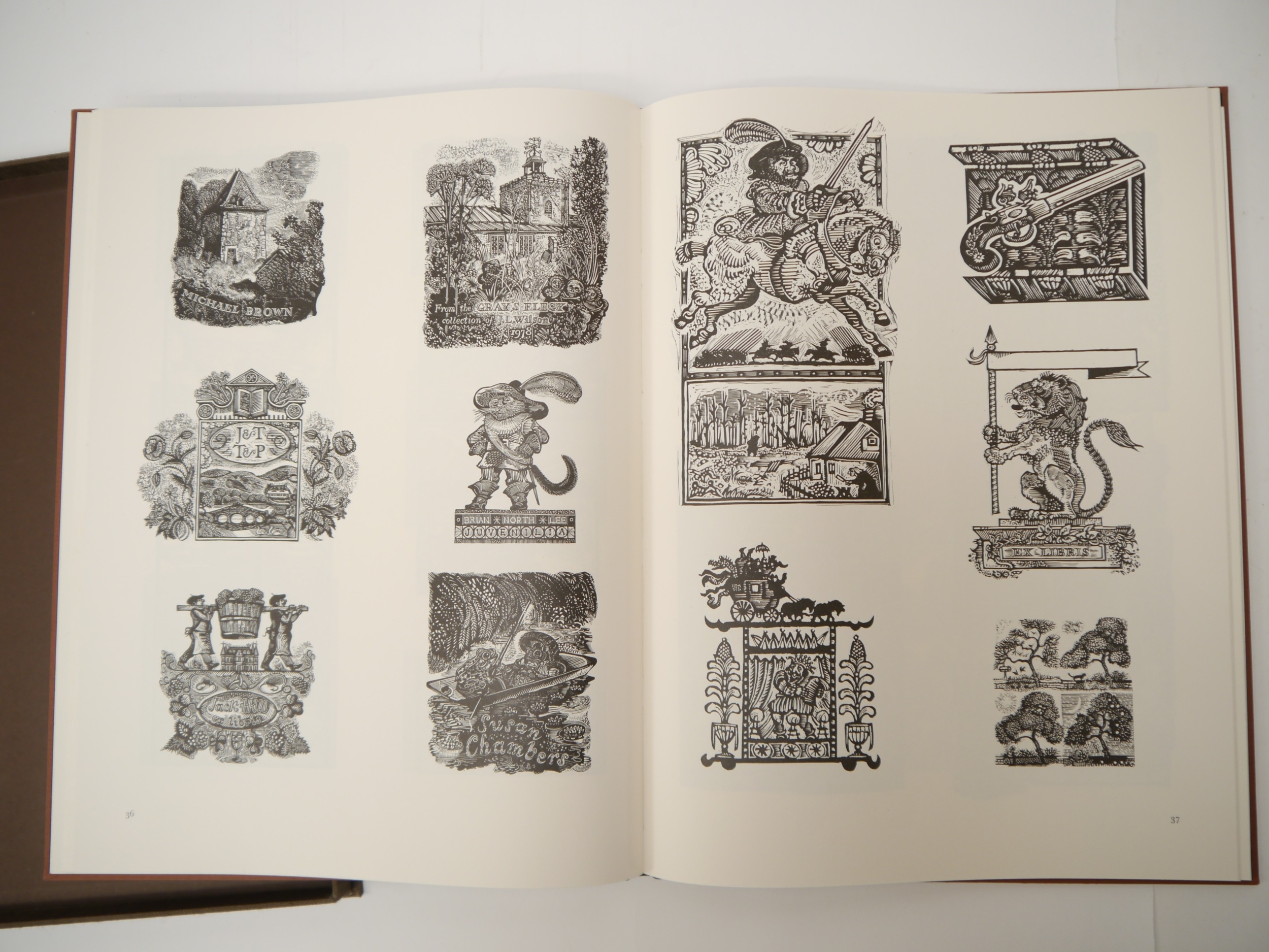 John Lawrence: 'A Selection of Wood Engravings', London, The Camberwell Press, 1986, limited edition - Image 2 of 7