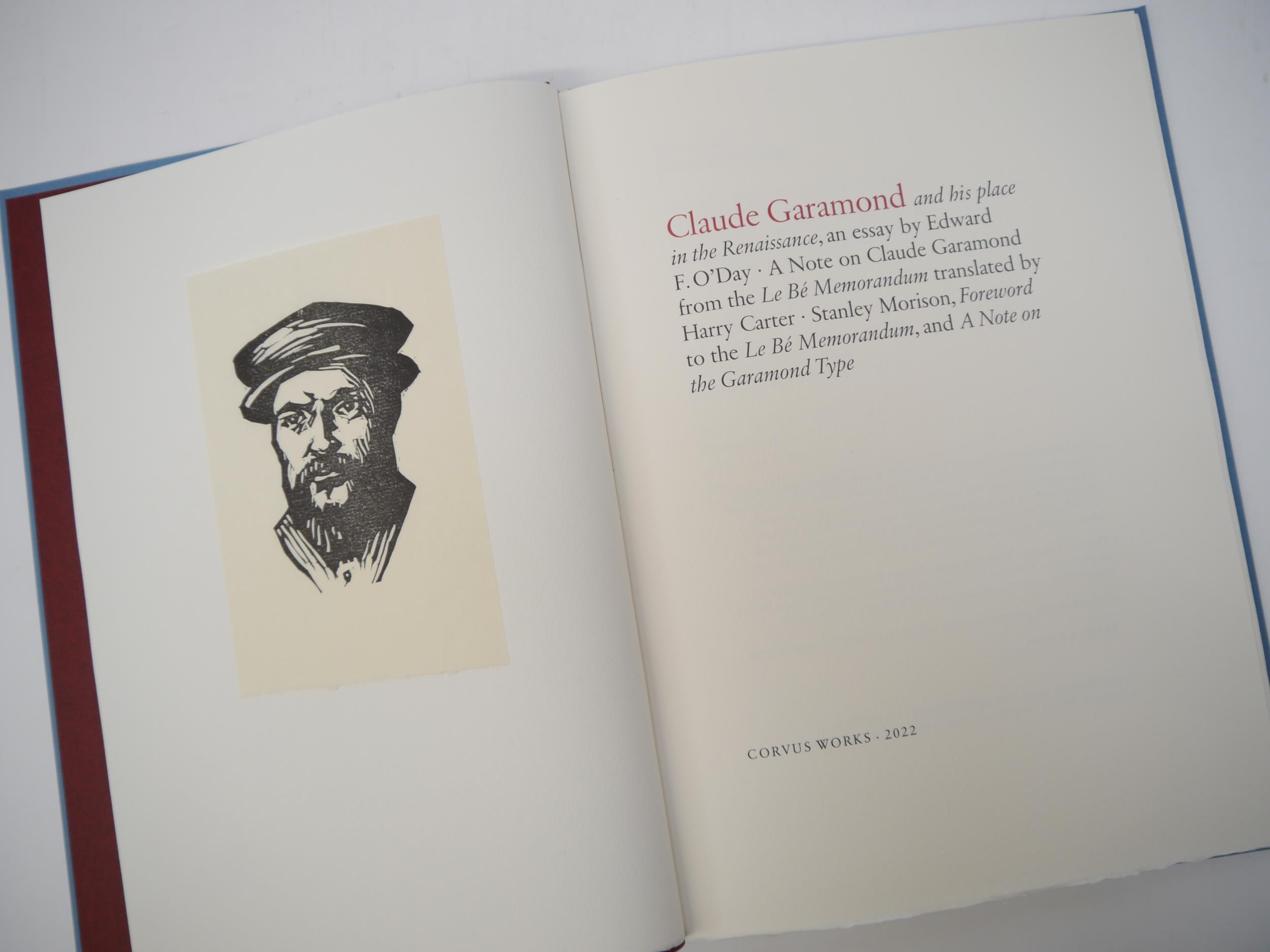 Claude Garamond; Edward F. O'Day, Christopher Wakeling (Introduction) and others: 'Claude Garamond - Image 2 of 3