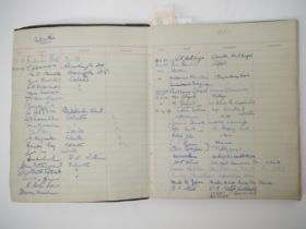 A Visitors' Book containing approx. 2000 autographs 1956-1967, many of politicians, diplomats, civil