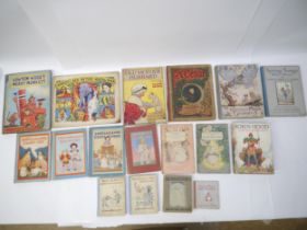 Eighteen assorted children's & illustrated books, including Cicely Mary Barker, Frank Adams,