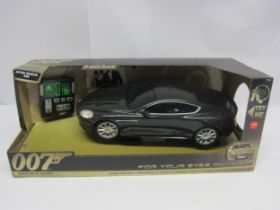 A boxed James Bond Quantum Of Solace radio control Aston Martin DB5 by Toy State