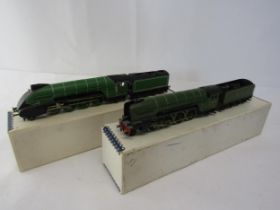 Two kit built 00 gauge Class P2 locomotives in LNER green livery, to include 2-6-2 'Wolf Of