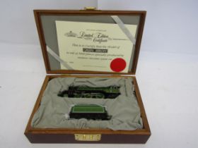 A Bachmann Branch-Line 00 gauge 31-550 limited edition LNER apple green 2-6-2 Class V2 locomotive