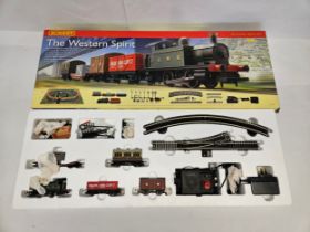 A boxed Hornby 00 gauge R1109 The Western Spirit train set comprising GWR 0-4-0T locomotive, 12