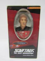 A boxed Sideshow Collectibles limited edition bust of Patrick Stewart as Captain Jean Luc Picard