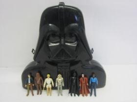 Seven original Kenner / Palitoy Star Wars action figures to include Luke Skywalker with