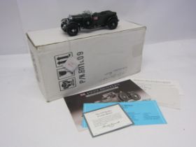A Franklin Mint 1:24 scale diecast 1929 Bentley Blower Powercharged Racer, with polystyrene packing,
