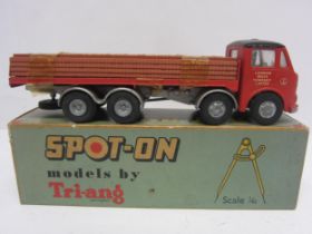 A Triang Spot-On 110/2B diecast model AEC Mammoth Major 8 with Flat Float and Brick Load in '