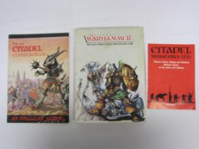A Citadel Miniatures first edition Warhammer The Mass Combat Fantasy Role-Playing Game set no.