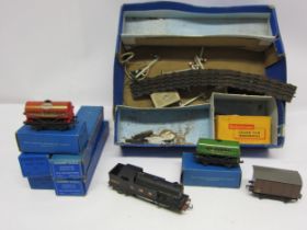 A Hornby Dublo 3-rail 00 gauge 0-6-2 LMS locomotive "6917", together with boxed rolling stock to